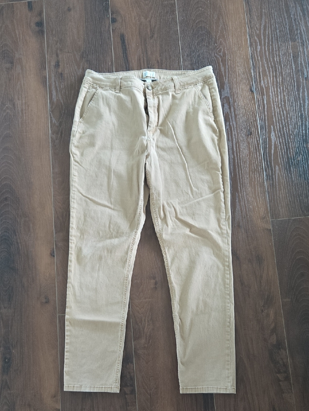 Market & Spruce Beige Chino Pants - Slim Straight